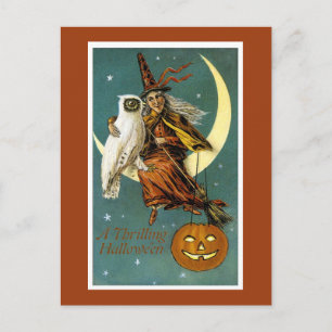 Carte Postale Halloween palpitant