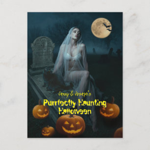Carte Postale Halloween parfaitement hanté