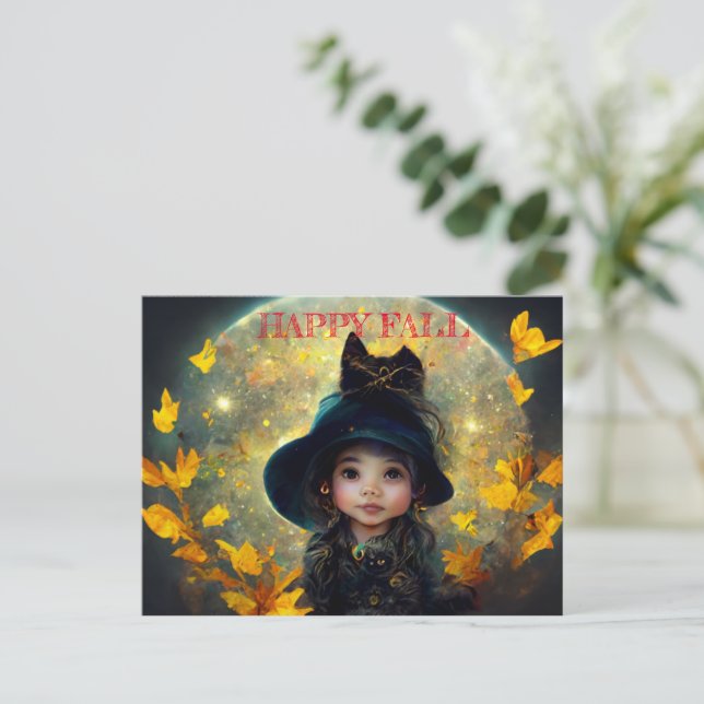 Carte Postale Halloween postcards for friends (Debout devant)