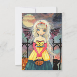 Carte postale Halloween « Trick or Treat »