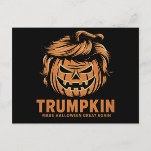 Carte Postale Halloween Trumpkin rendre Halloween grand à nouvea