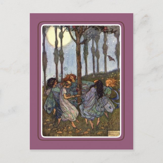 Carte Postale Halloween vintage (Devant)