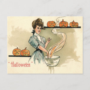 Carte Postale Halloween vintage