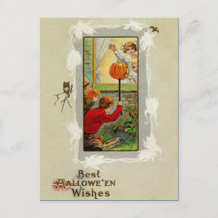 Carte postale Halloween vintage