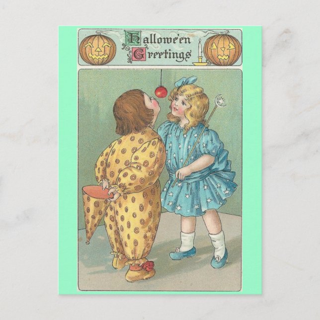 Carte Postale Halloween vintage (Devant)