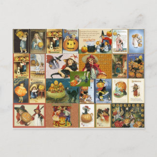 Carte Postale Halloween vintage