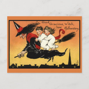 Carte postale Halloween vintage