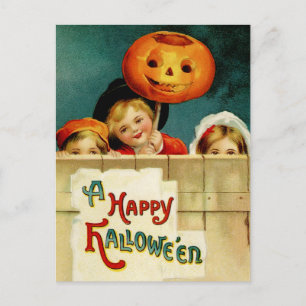 Carte postale Halloween vintage