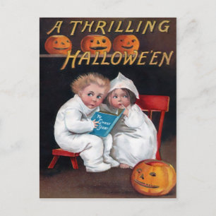 Carte postale Halloween vintage