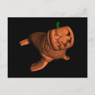 Carte Postale Halloween Walrus