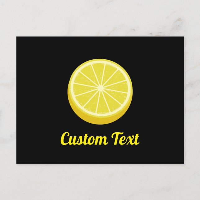 Carte Postale Halve Lemon (Devant)