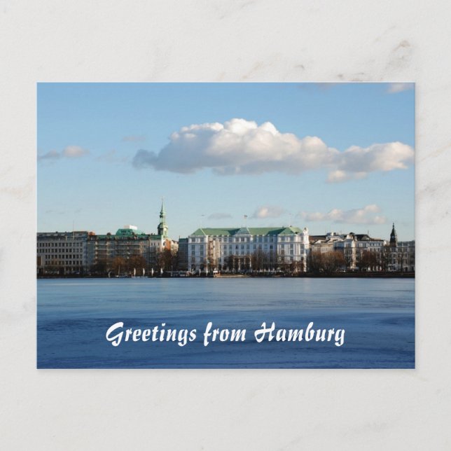 Carte postale Hambourg (Devant)