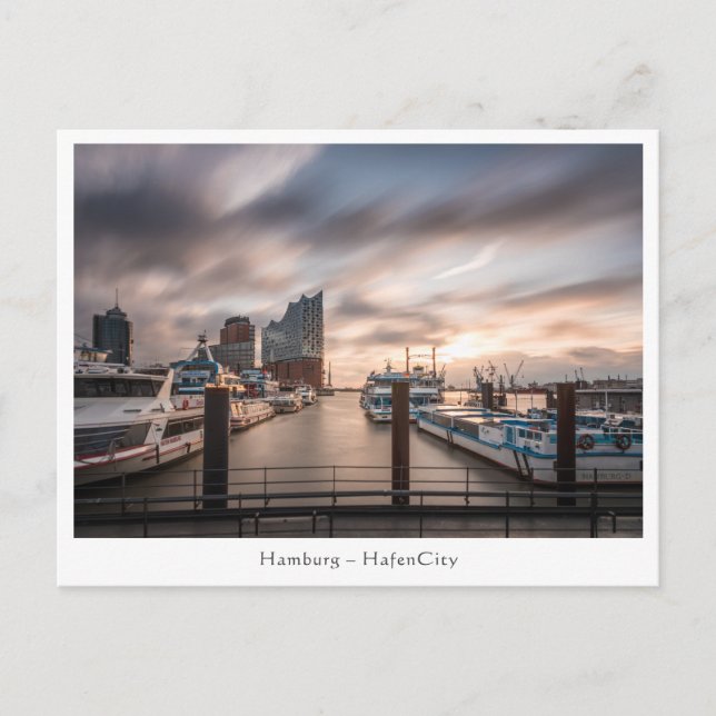 Carte Postale Hambourg Allemagne (Devant)