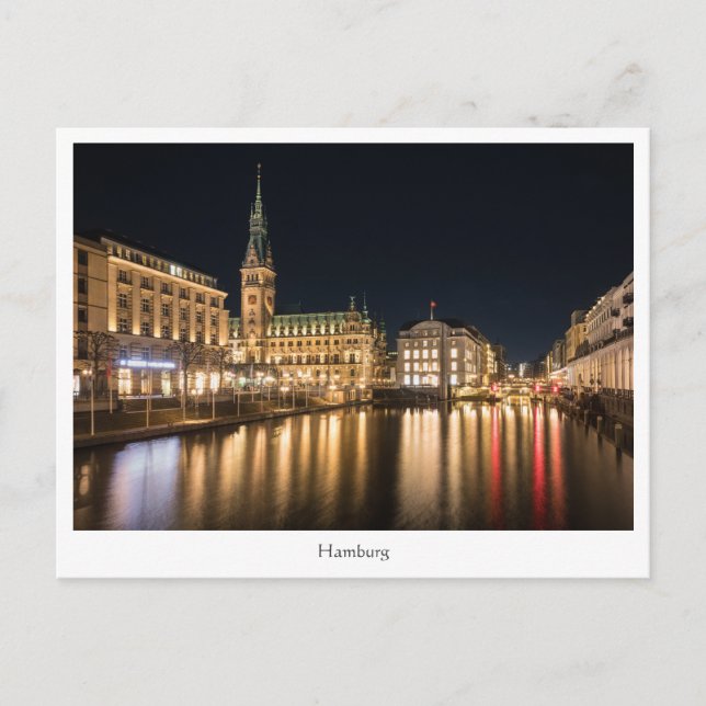 Carte Postale Hambourg Allemagne (Devant)