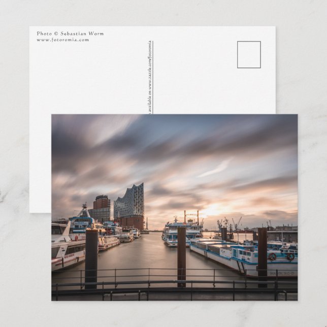 Carte Postale Hambourg Allemagne (Devant / Derrière)