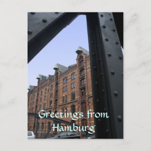 Carte Postale Hambourg postcard