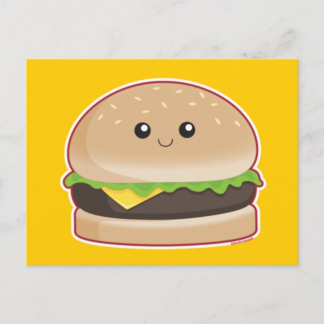 Carte Postale Hamburger (Devant)