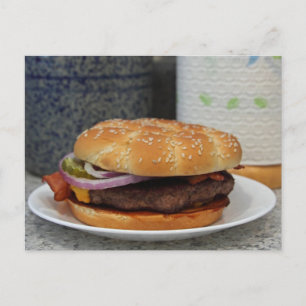 Carte Postale Hamburger