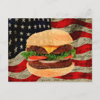 Carte Postale Hamburger
