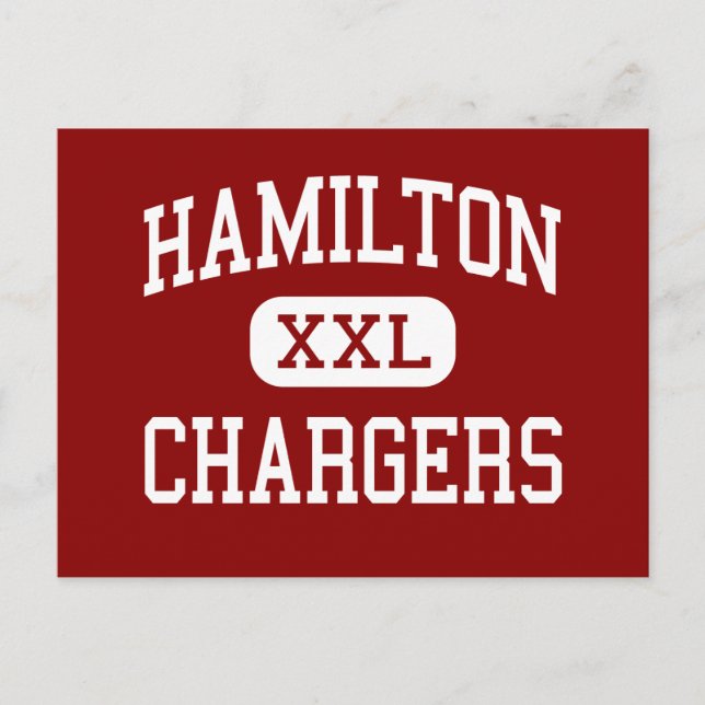 Carte Postale Hamilton - Chargeurs - Moyen - Hamilton Montana (Devant)