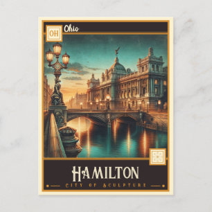 Carte Postale Hamilton (Ohio)   VINTAGE
