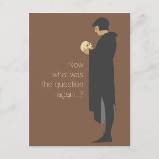 Carte Postale Hamlet tenant un crâne CC0720 Beggarstaff