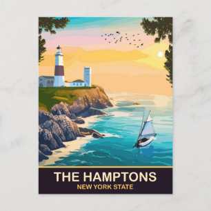 Carte Postale Hamptons Travel