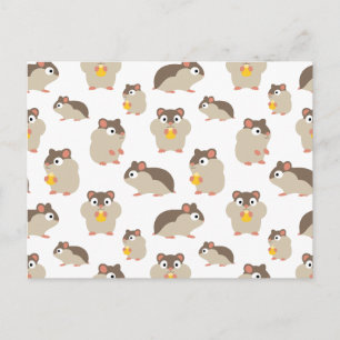 Carte Postale Hamsters