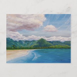 Carte Postale Hanalei Bay Hawaii Peinture