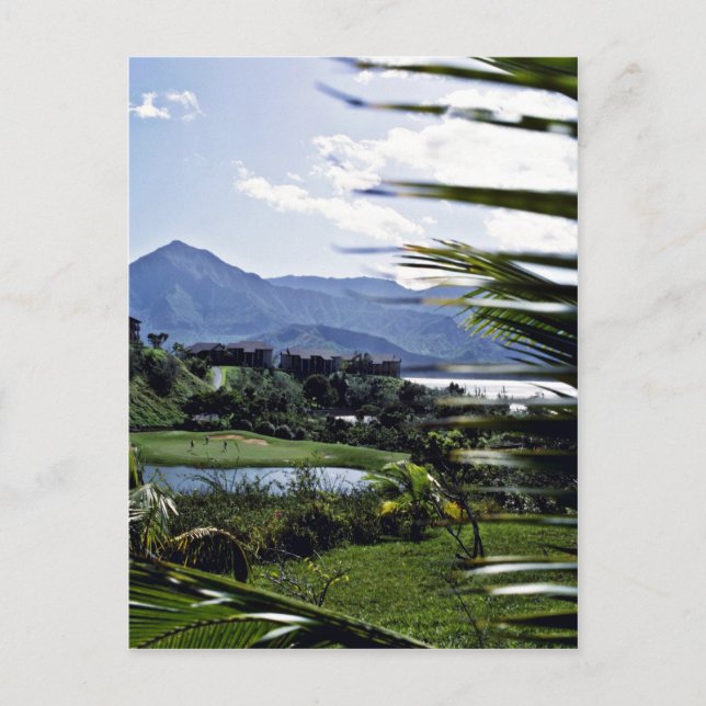 Carte Postale Hanalei - Princeville, Rive-Nord, Kauai (Devant)