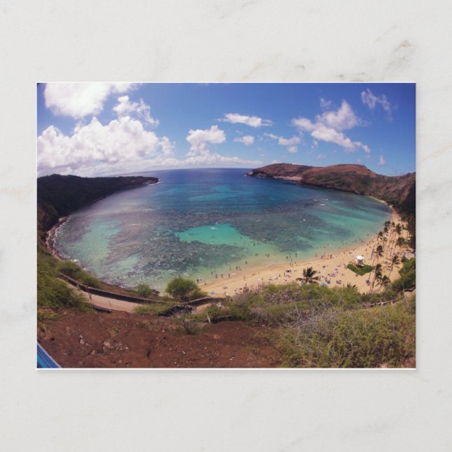 Carte Postale Hanauma Bay Hawaii (Devant)