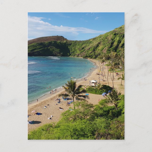 Carte Postale Hanauma Bay Hawaii - 2018 Vacances (Devant)