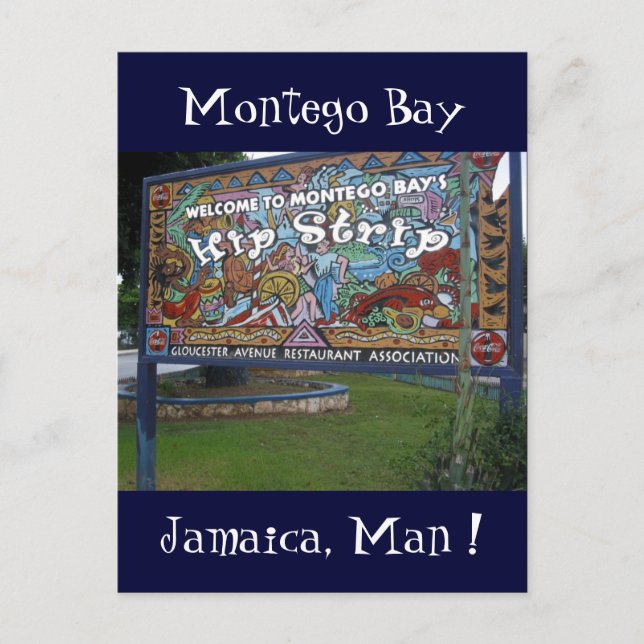 Carte Postale hanche de jamaïque (Devant)