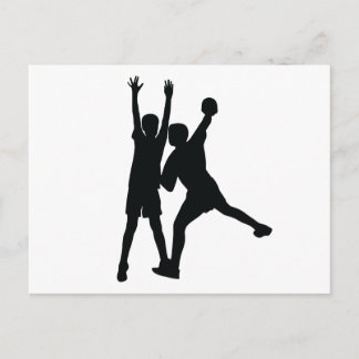 Carte postale Handball