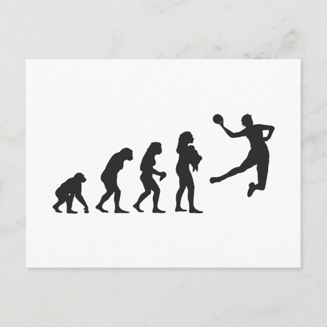 Carte Postale Handball (Devant)