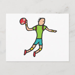Carte Postale Handball
