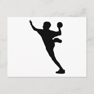 Carte postale Handball