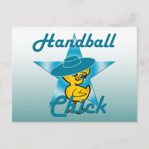 Carte Postale Handball Chic #7