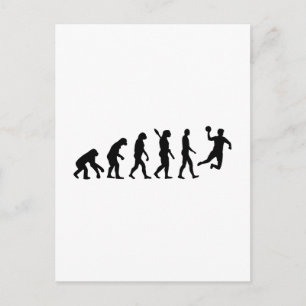 Carte Postale Handball Évolution