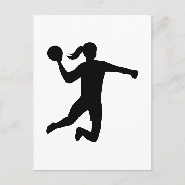 Carte Postale Handball féminin (Devant)