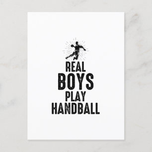 Carte Postale Handball Player Sport Team Handballer Drôle Dire