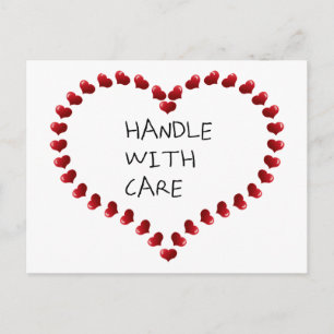 Carte Postale Handle avec soin