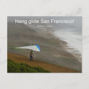 Carte Postale Hang glide San Francisco ! Produits de Californie