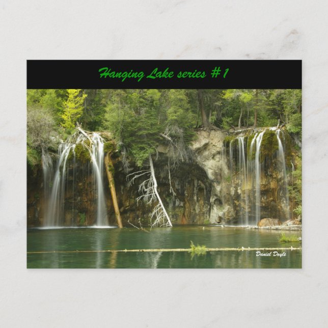 Carte Postale Hanging Lake série #1 (Devant)
