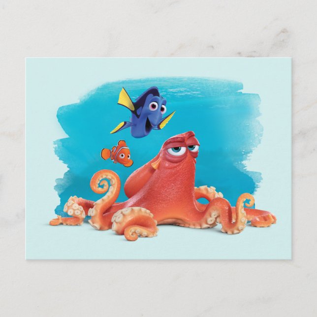 Carte Postale Hank, Dory et Nemo (Devant)