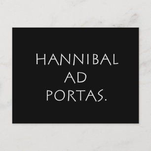Carte Postale Hannibal ad portas