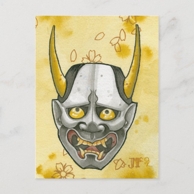 Carte Postale Hannya (Devant)