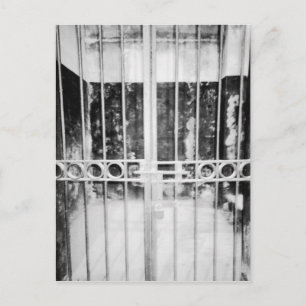 Carte Postale Hanoi Viêt Nam, Détail de la cellule de la prison 
