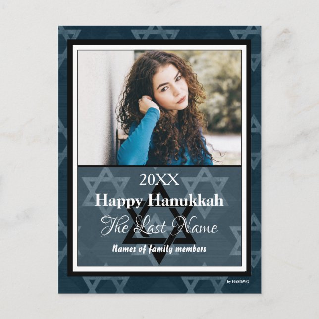 Carte postale Hanoukka Happy (Devant)