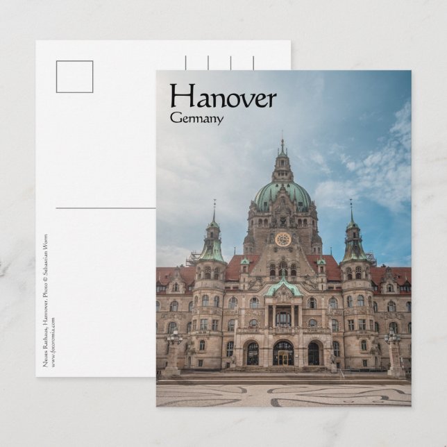 Carte Postale Hanovre Allemagne (Devant / Derrière)